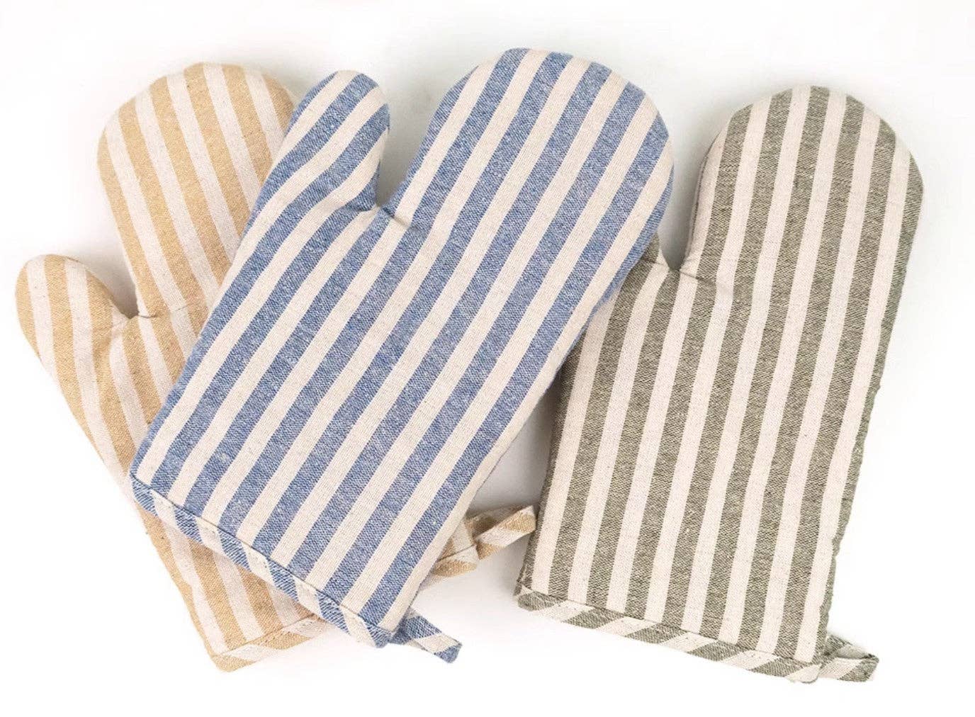 Stripe Oven Mitt