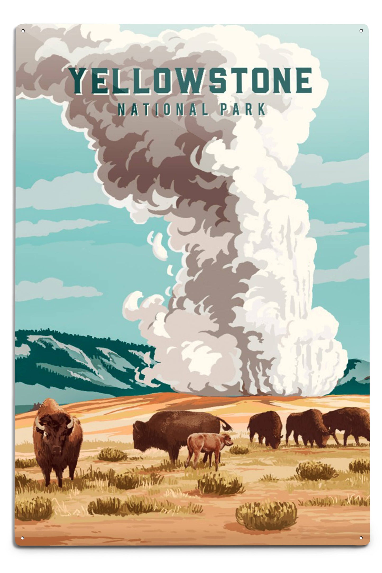 Yellowstone National Park, Wyoming 5 Wall Decor (9 Options)