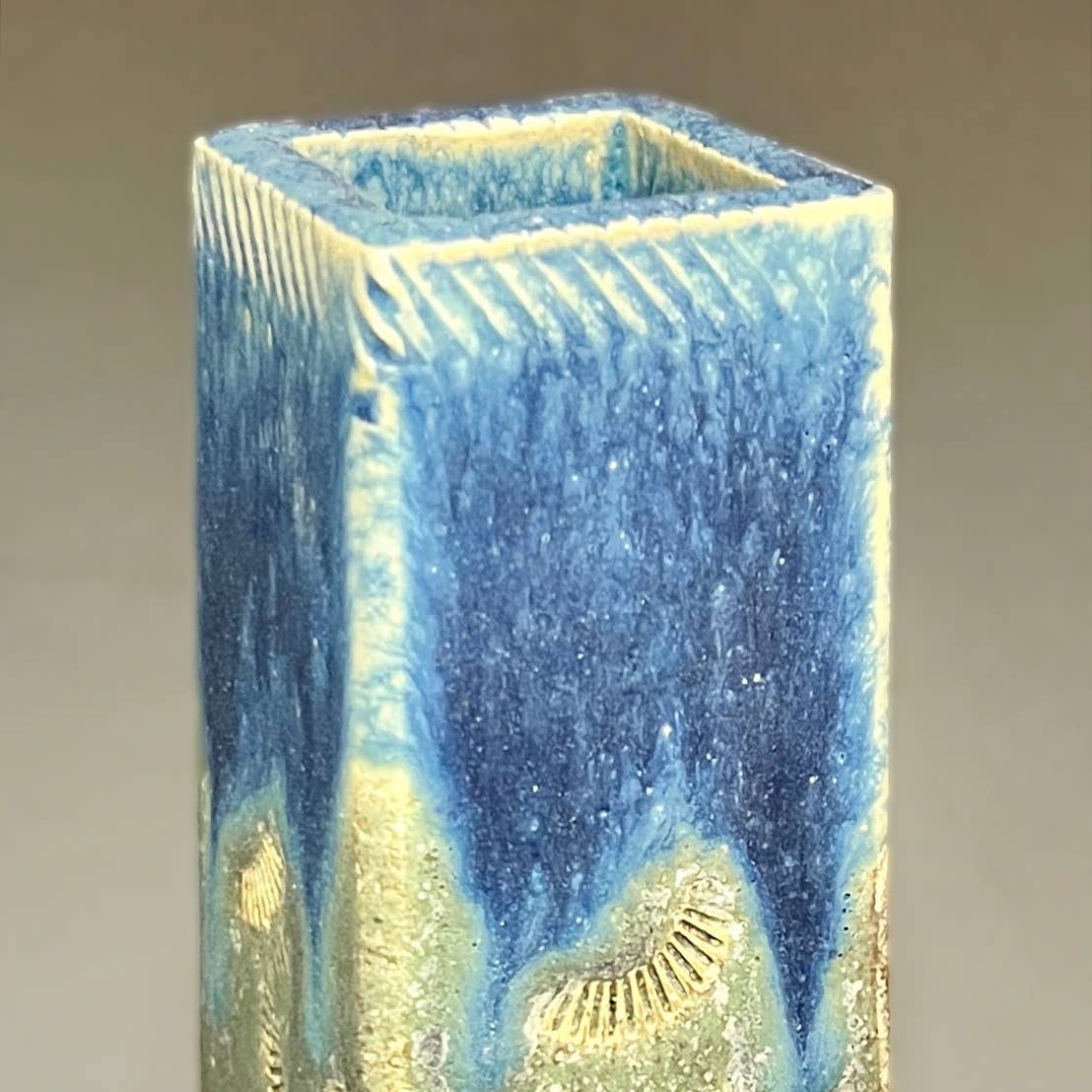 Macone Clay / Spooner Creek Tall Square Bud Vase