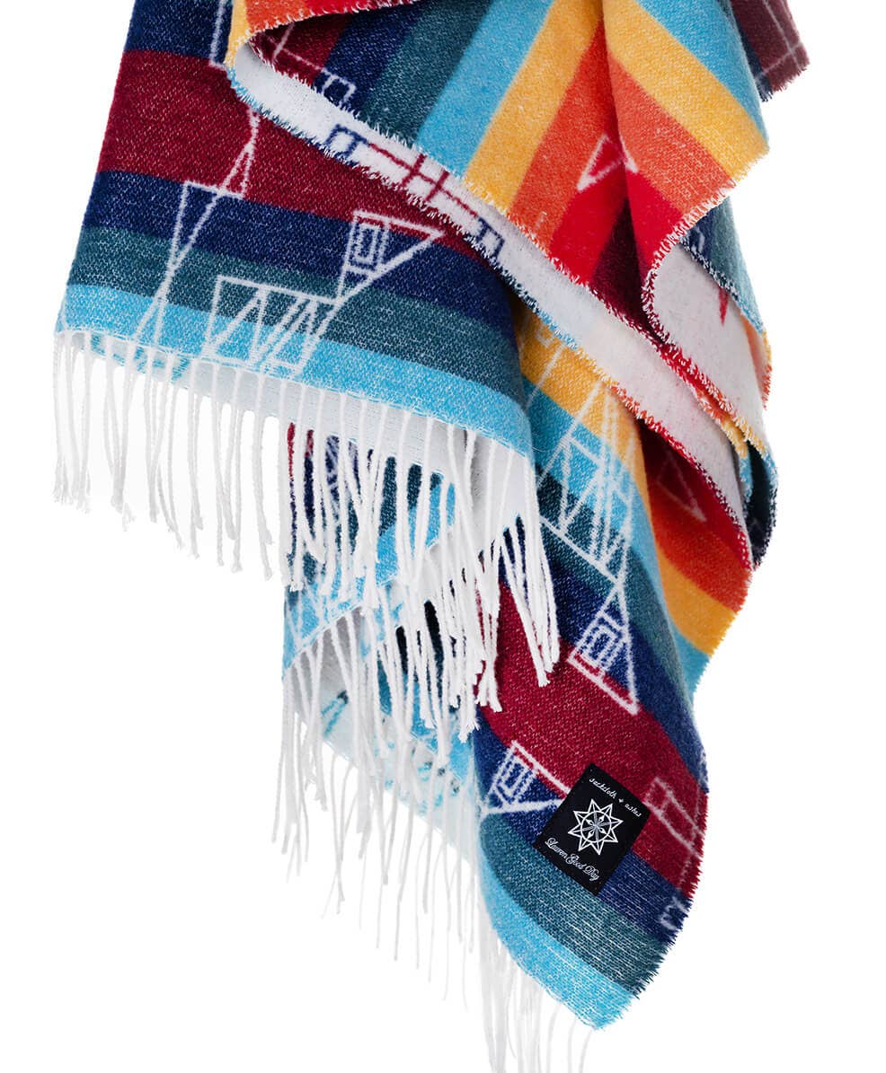 SACKCLOTH AND ASHES WOOL BLANKET Seasons Designed by Lauren Good Day | AwirítkAt (Summer)