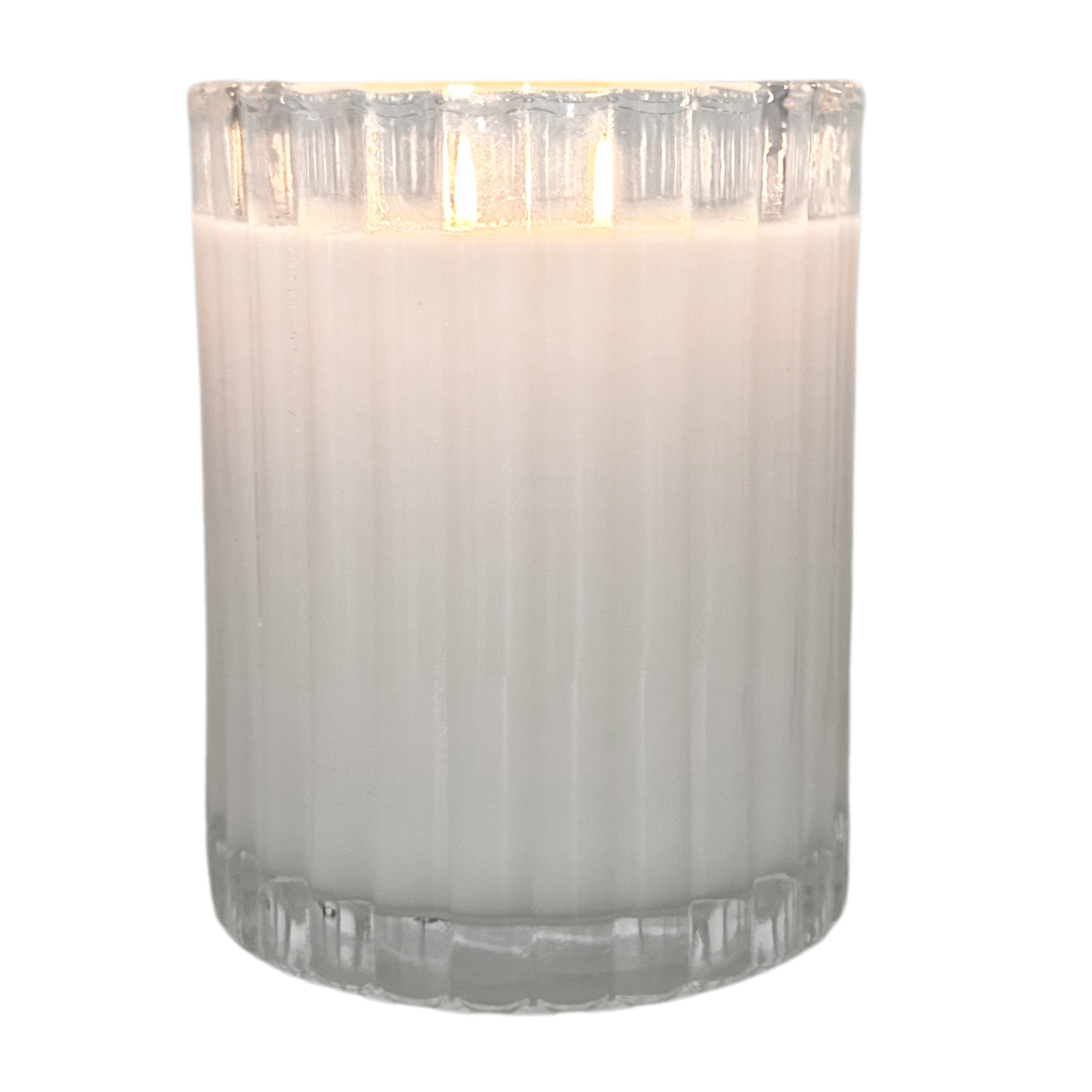 BLUSH | Vanilla Orchid + Peony Fluted Coconut Wax Candle
