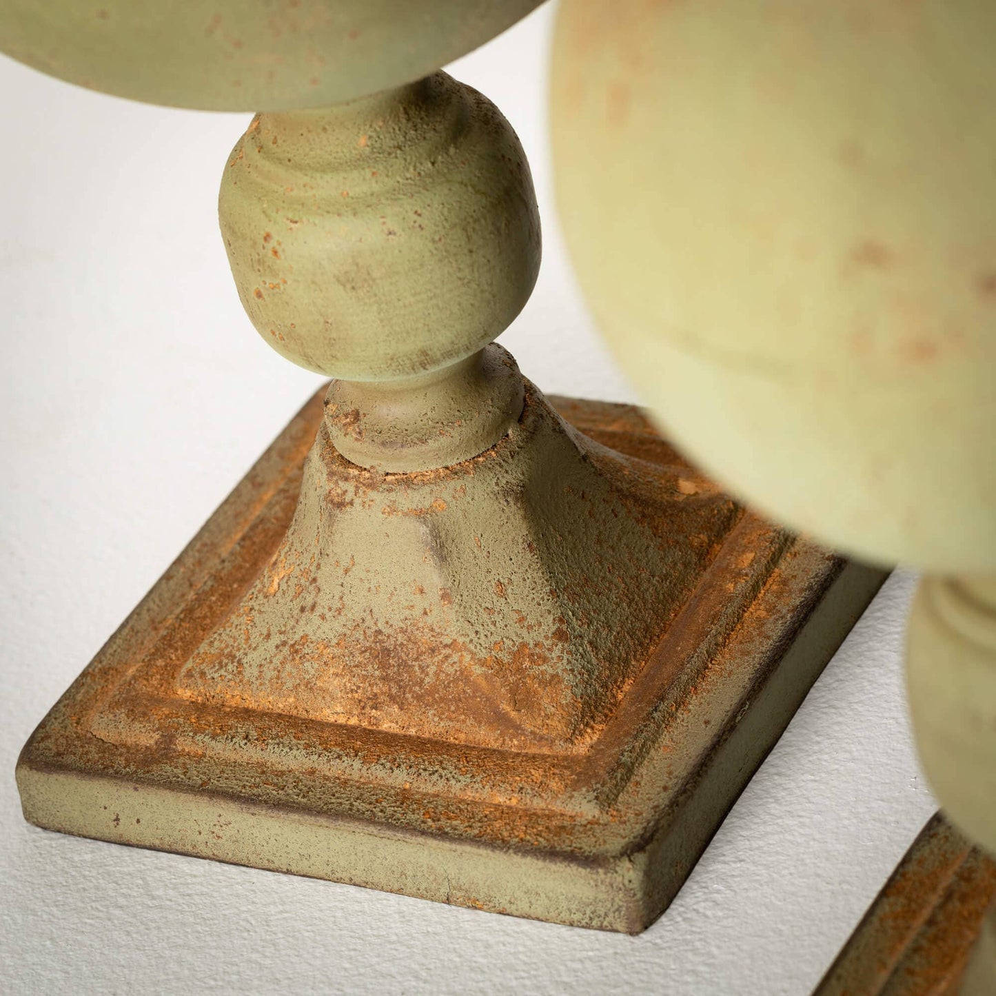 Patina Finial Sculpture Set 2