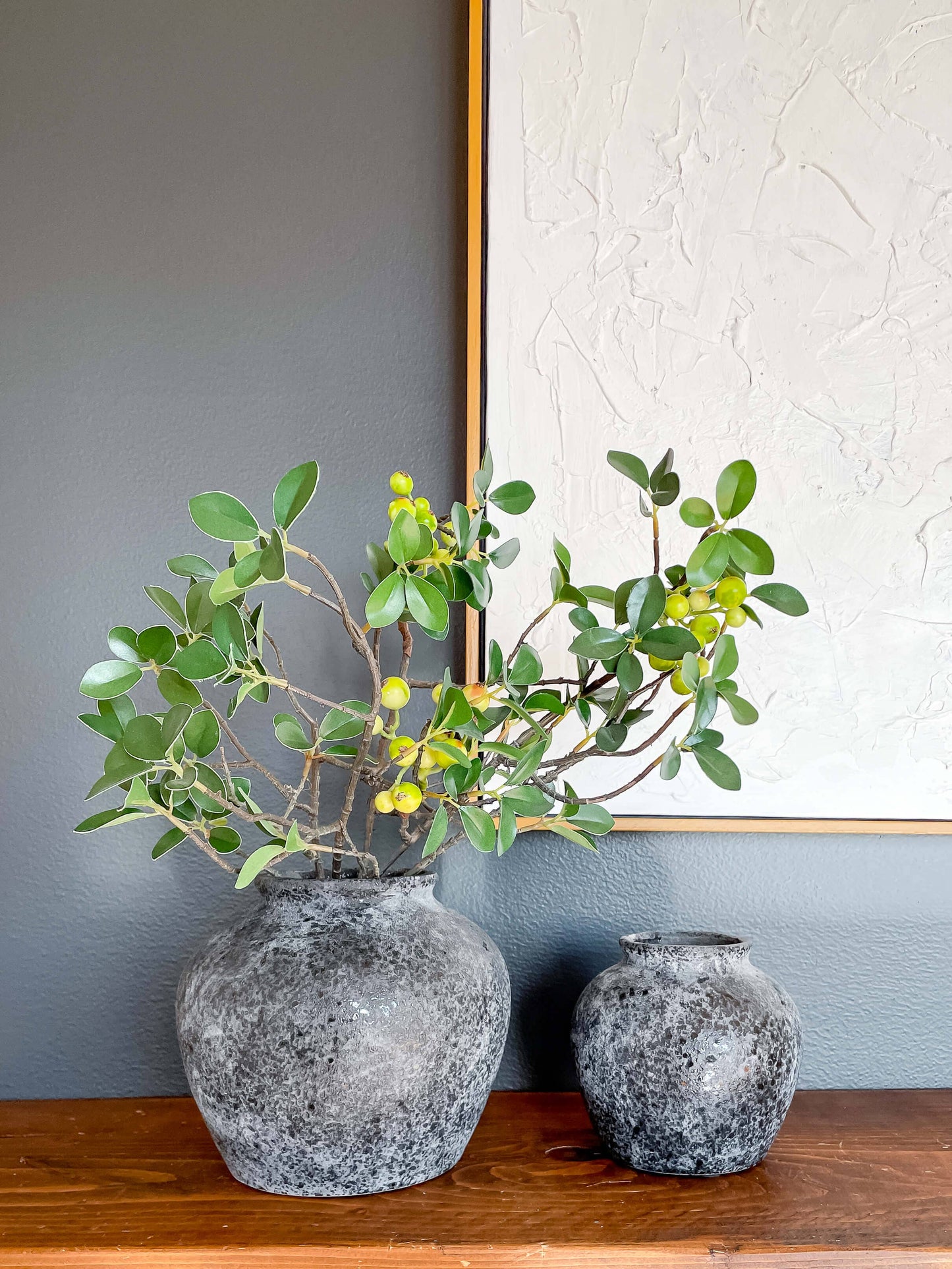 Athena Vintage-Style Ceramic Vase, High-End Home Accent