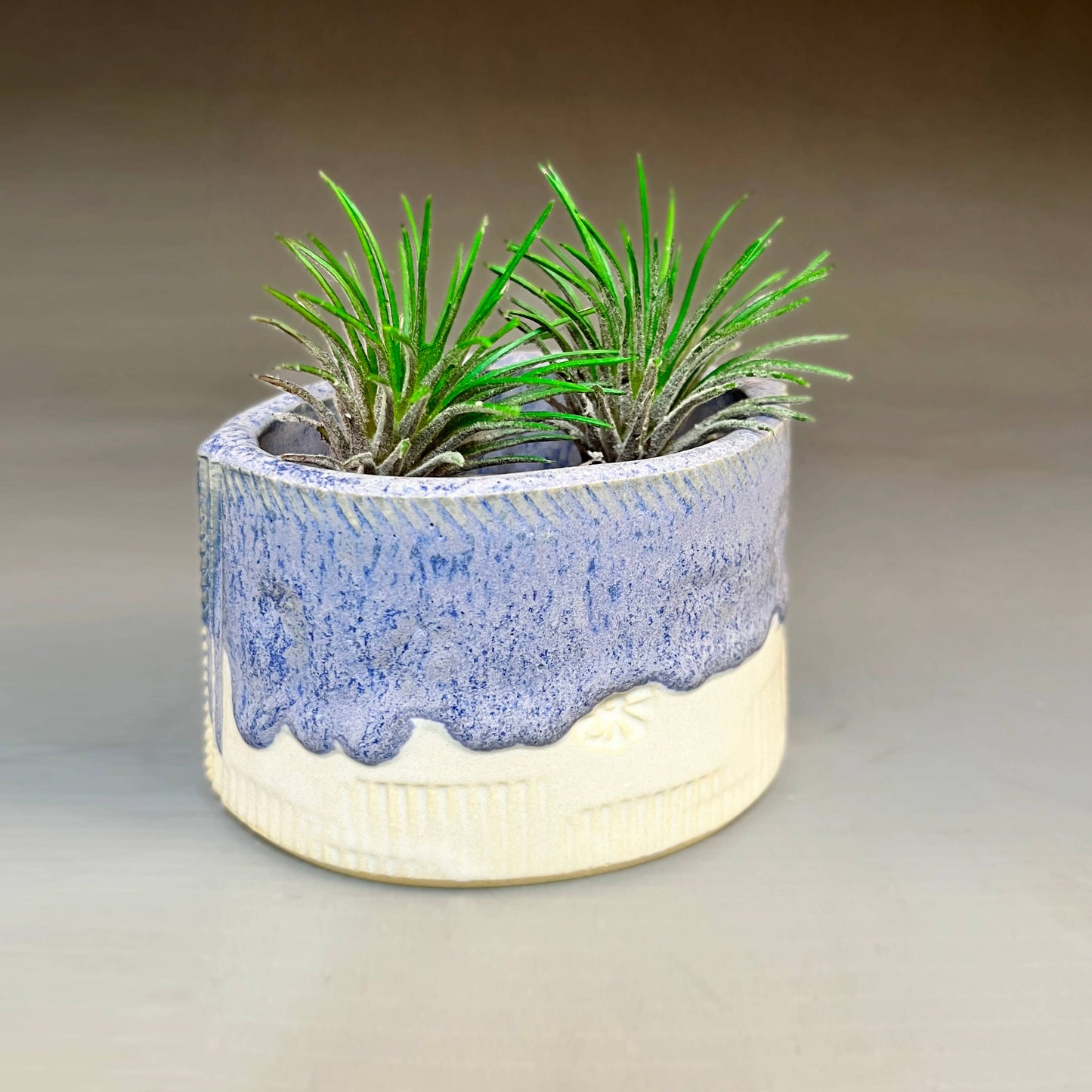 Macone Clay / Spooner Creek Green Mini Planter Stoneware