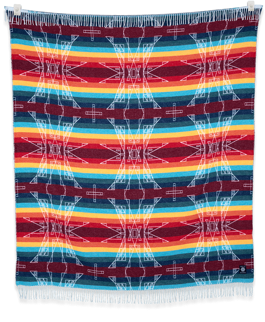 SACKCLOTH AND ASHES WOOL BLANKET Seasons Designed by Lauren Good Day | AwirítkAt (Summer)