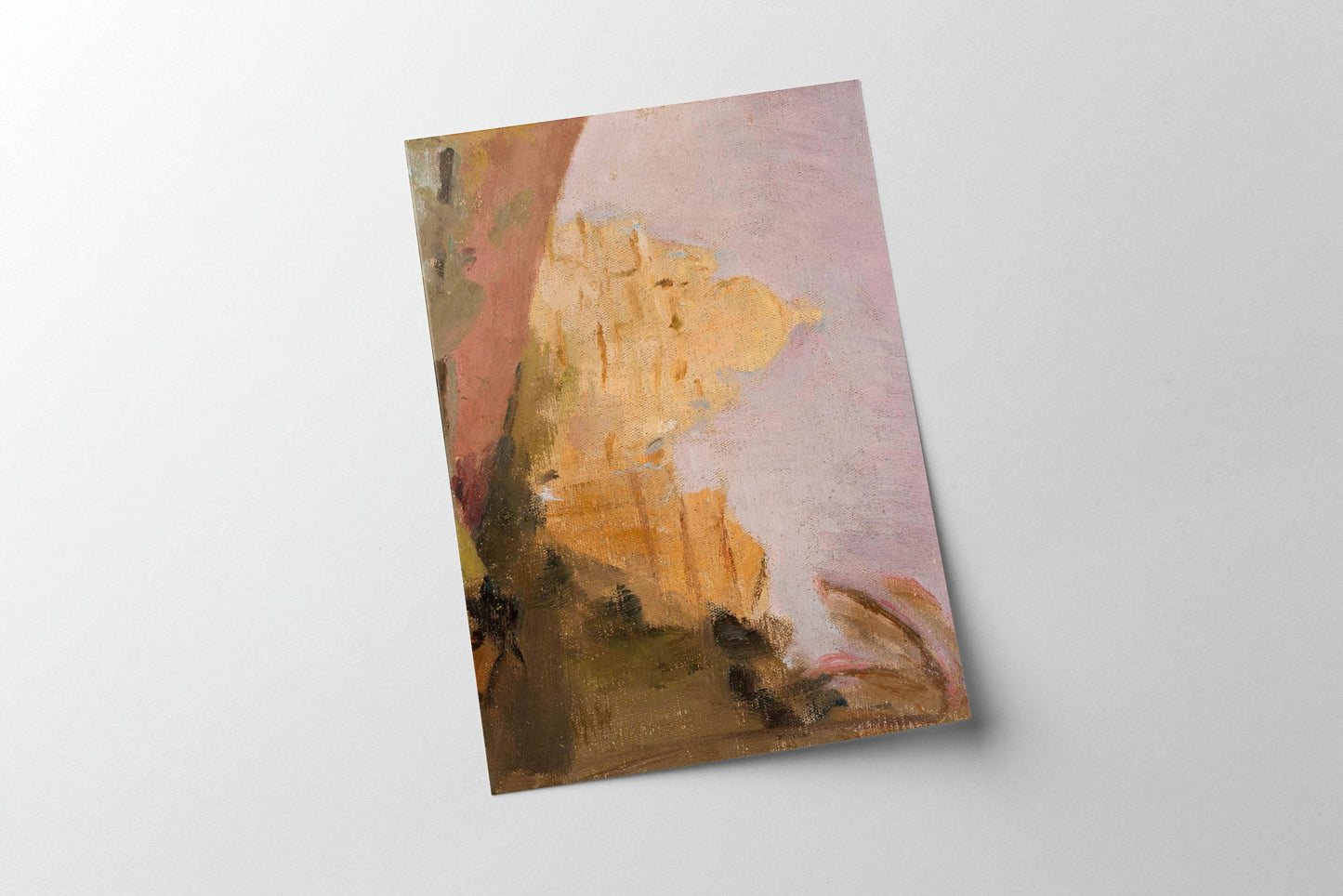 Vintage Boho Indian Architecture Art Print | Yoga Wall Art