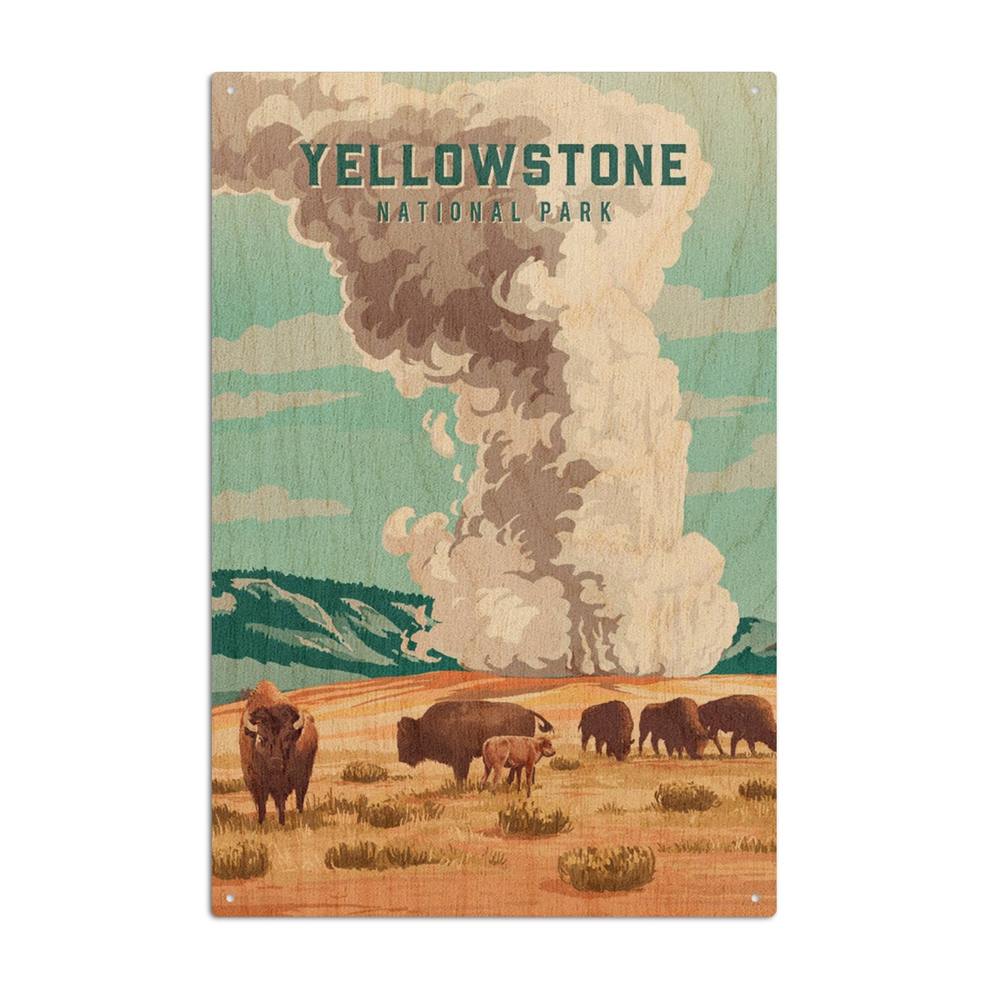 Yellowstone National Park, Wyoming 5 Wall Decor (9 Options)