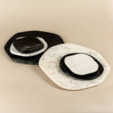 MED Black Marble Free From Plate