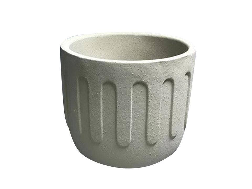 Stieg Concrete Planter, 7"D/6"D/5"D