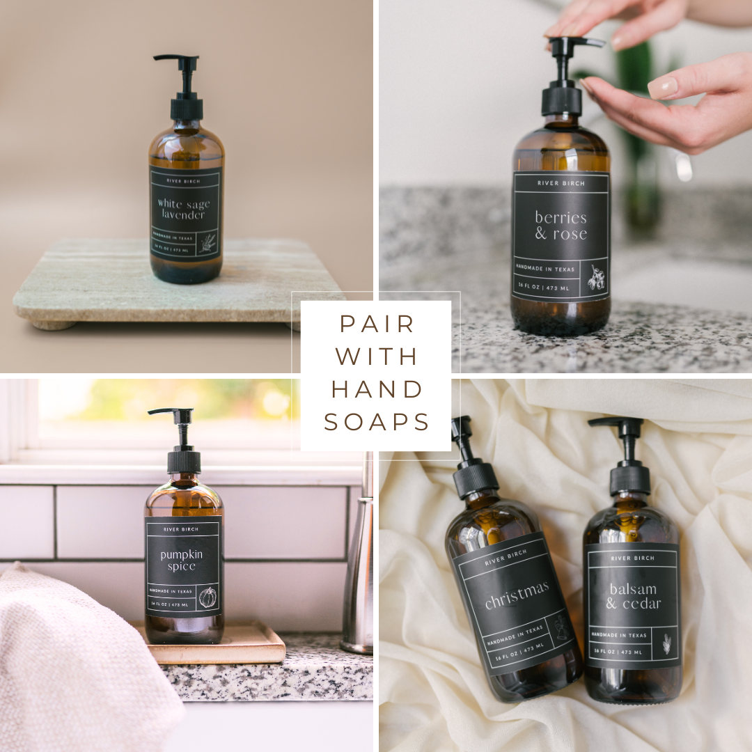Sage + White Pine - 4 oz Amber Glass Room + Linen Spray