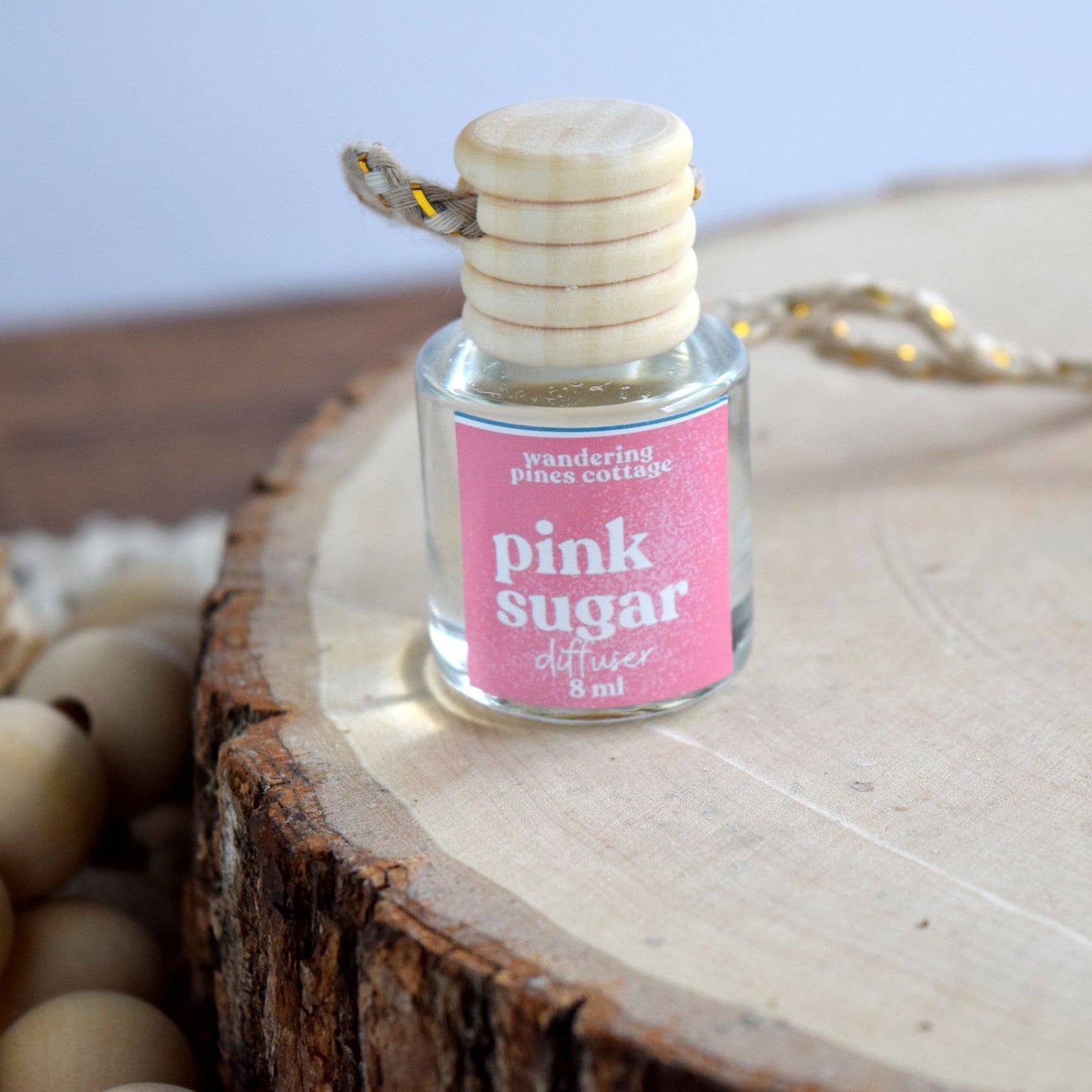 Hanging Car Diffuser 8 ml Pink Sugar