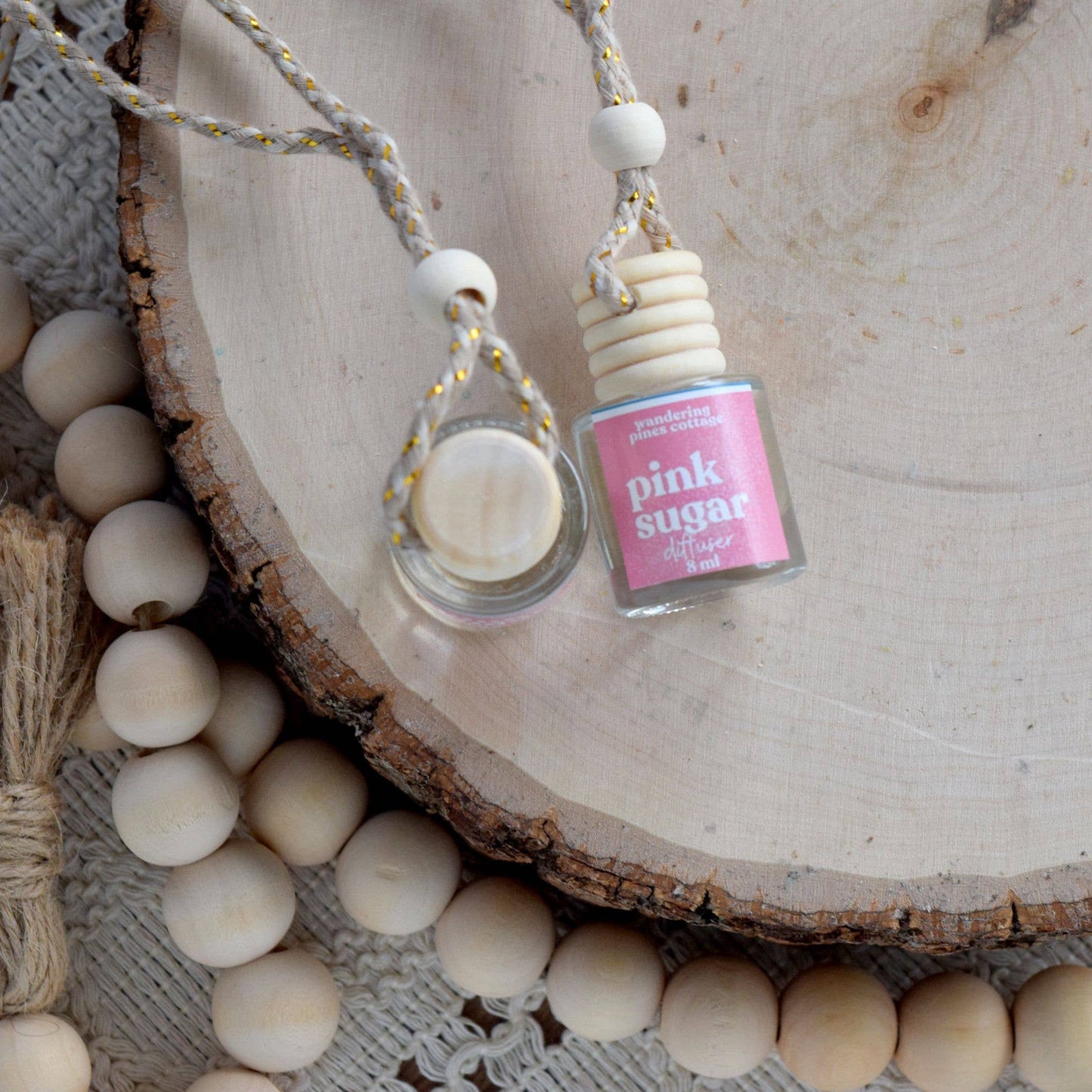 Hanging Car Diffuser 8 ml Pink Sugar