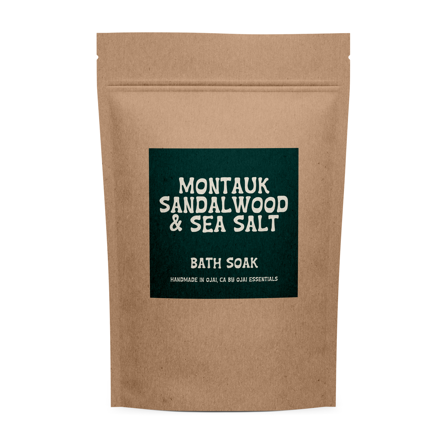 Bath Soak | Montauk Sandalwood & Sea Salt | Essential Oils