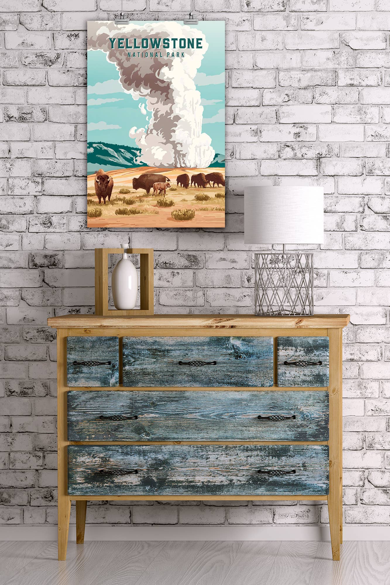 Yellowstone National Park, Wyoming 5 Wall Decor (9 Options)