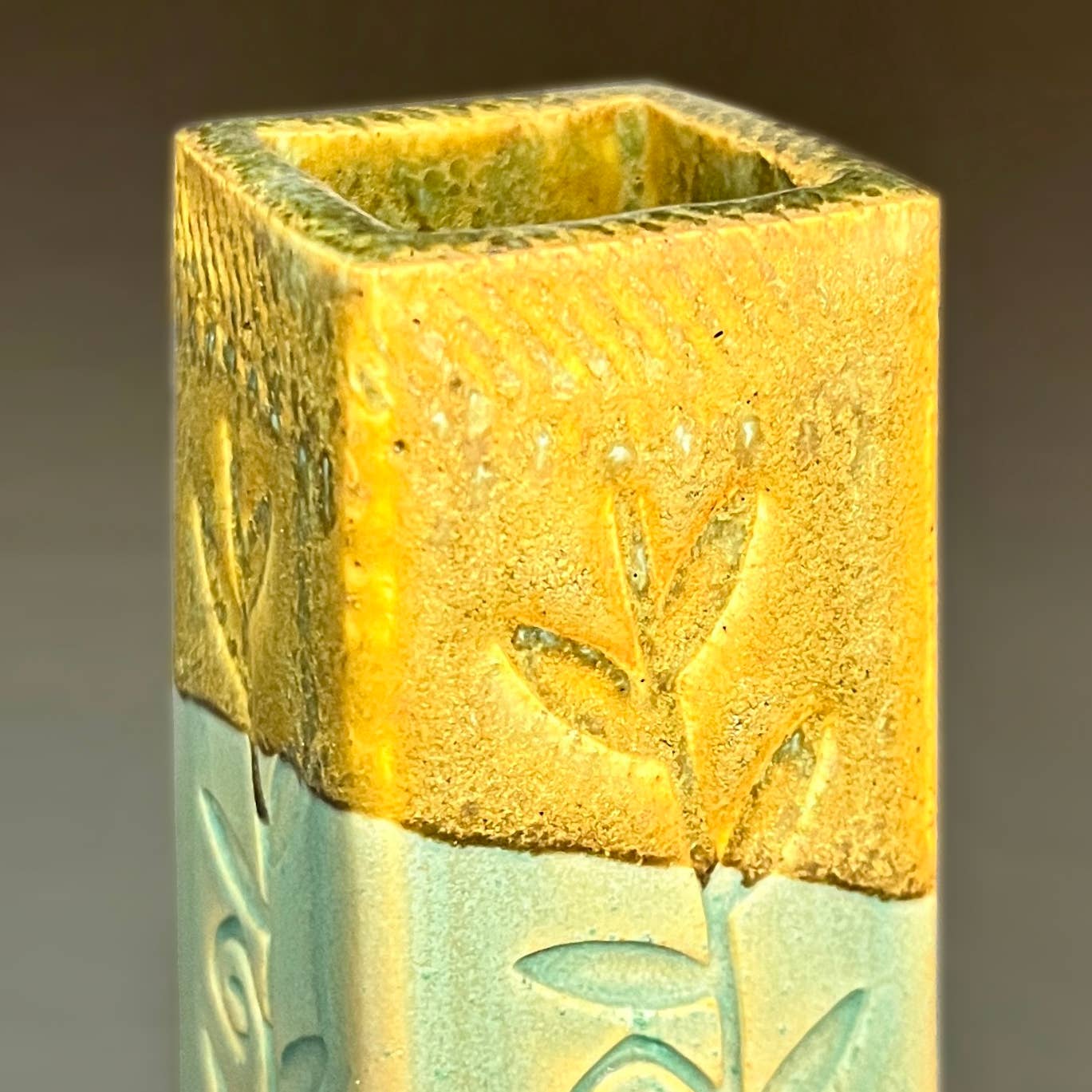 Macone Clay / Spooner Creek Tall Square Bud Vase