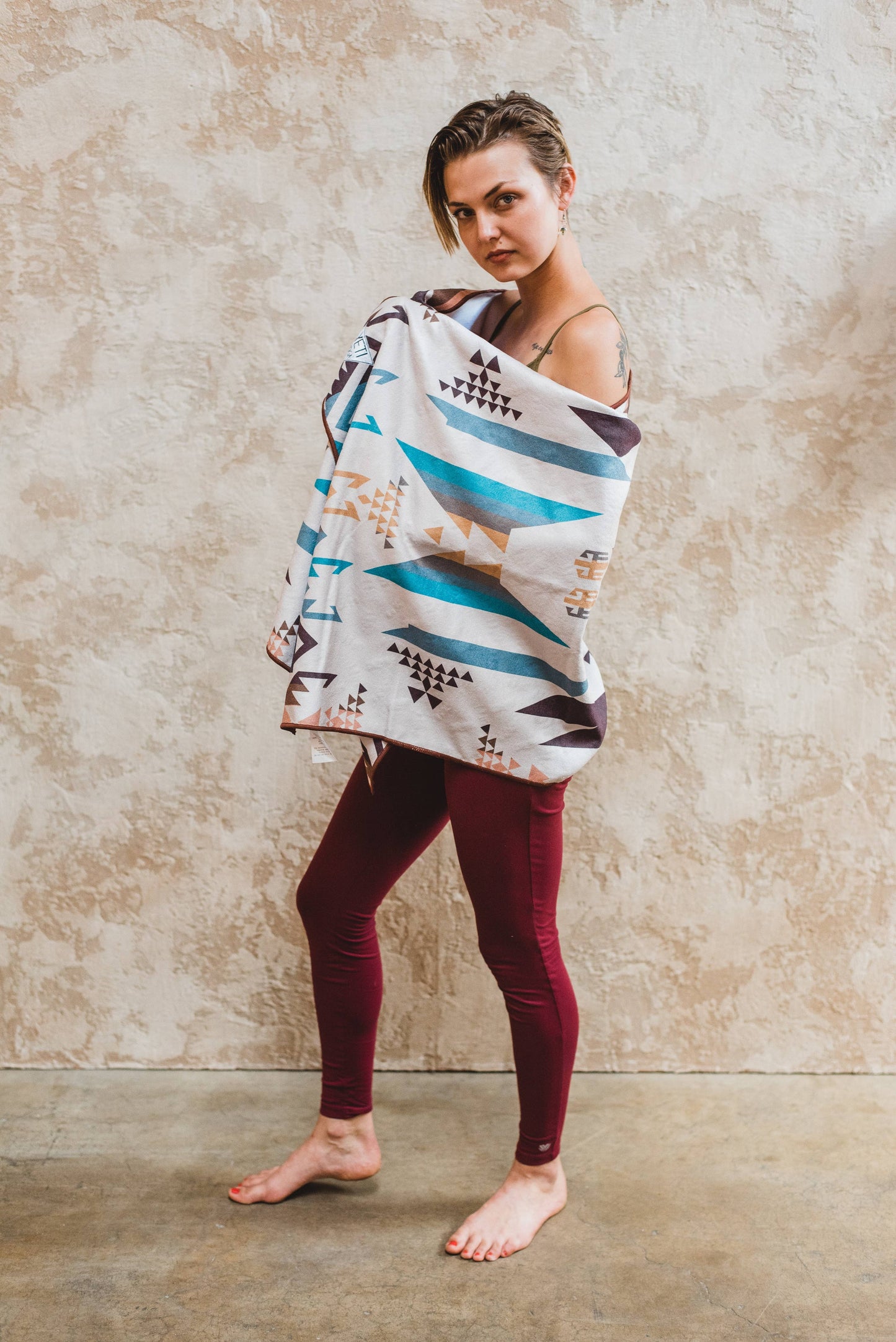 Pendleton x Yune Yoga White Sands Yoga Towel