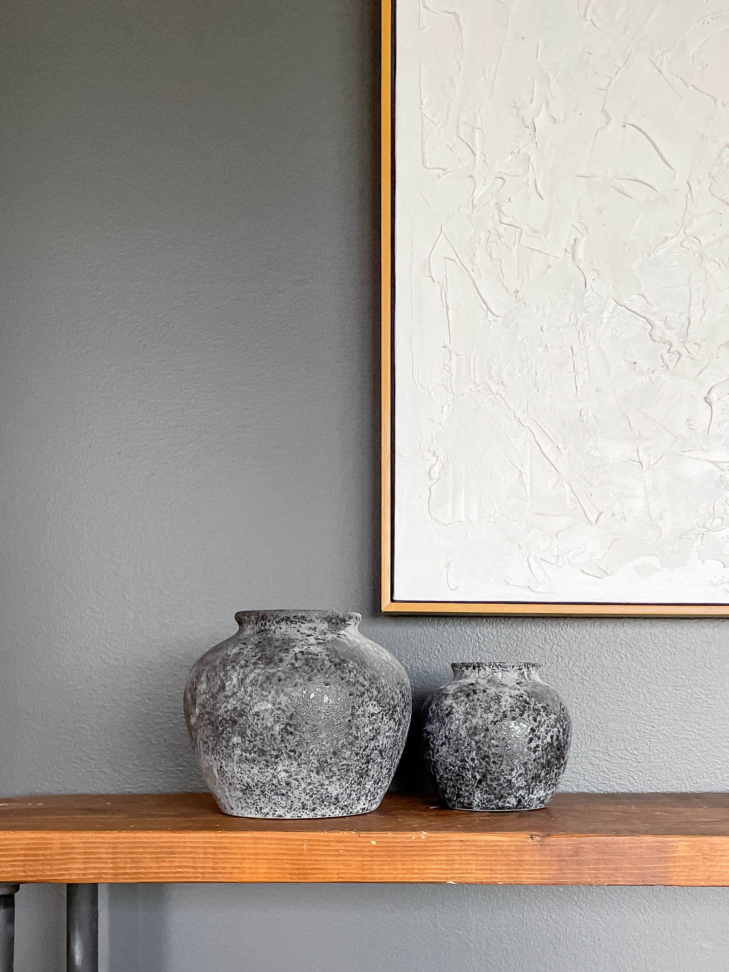 Athena Vintage-Style Ceramic Vase, High-End Home Accent