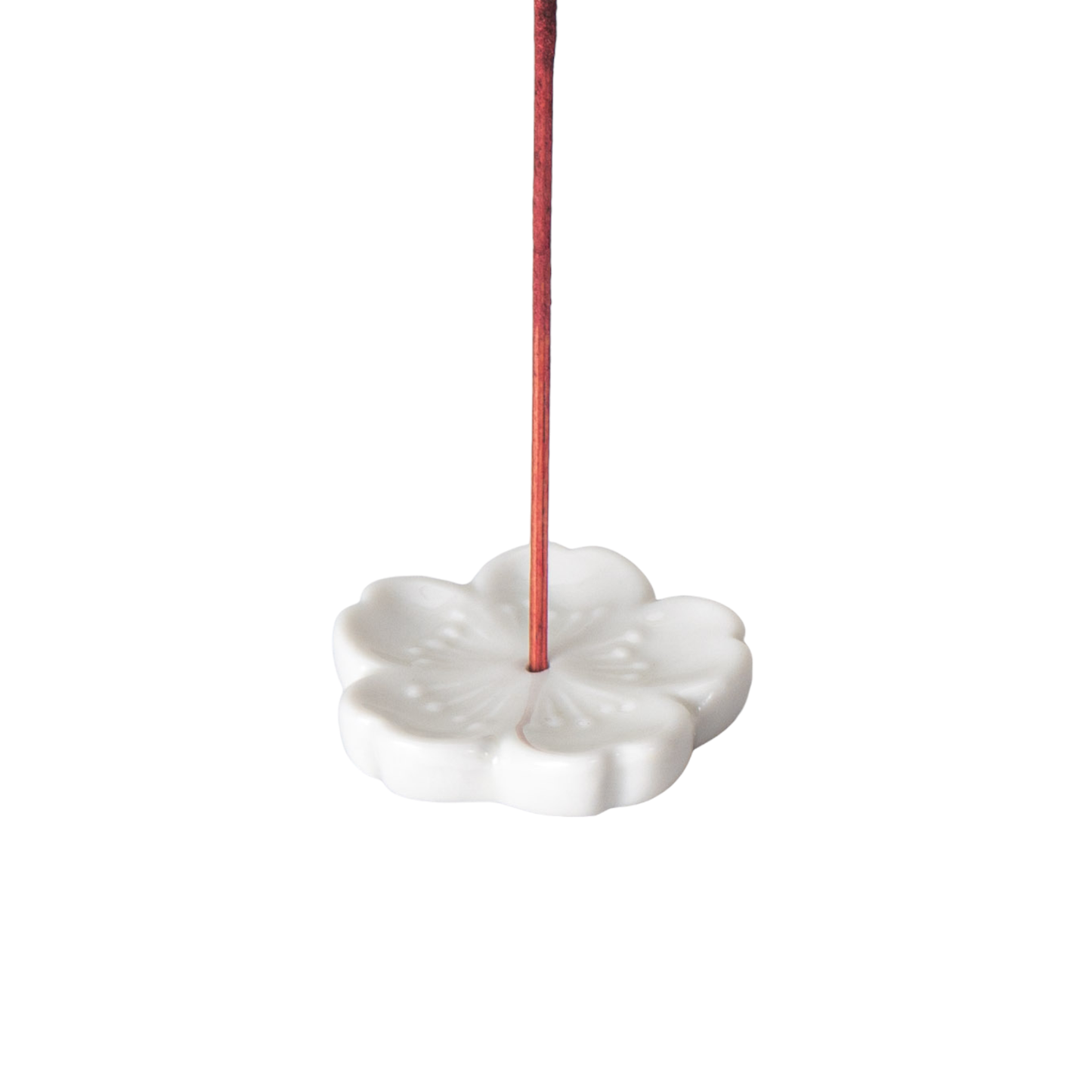 Sakura Cherry Blossom Incense Holder 2 inch White (50/500)