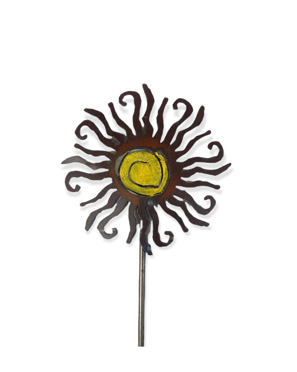 Sun plant stake southwestern garden stake eco friendly USA