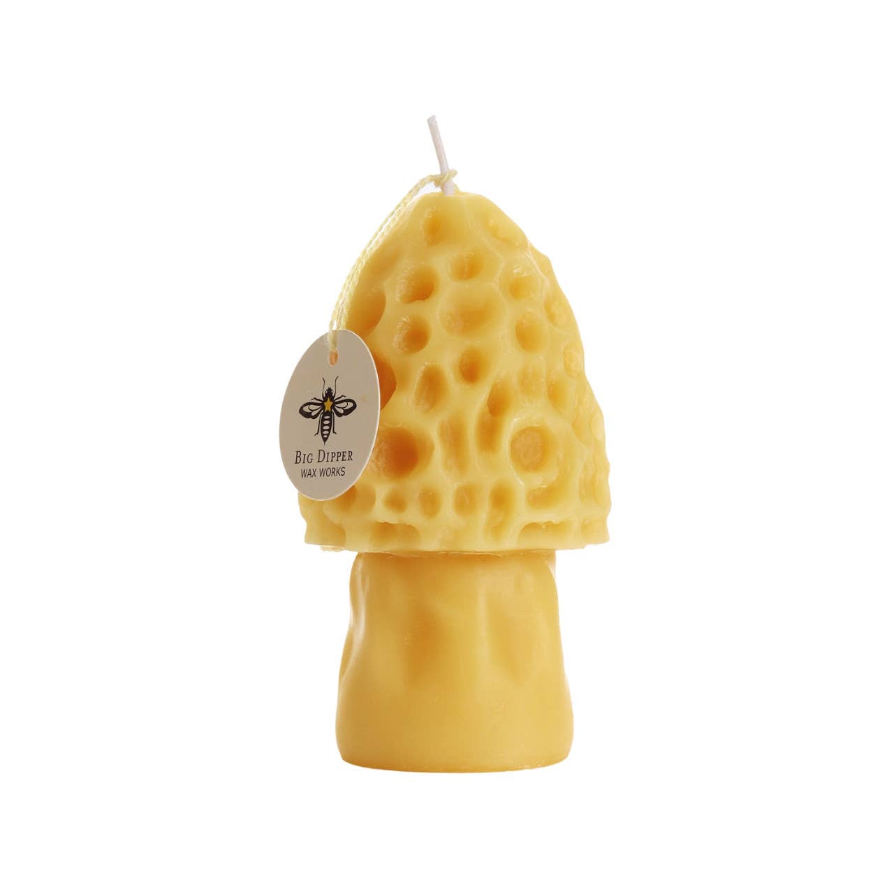 Beeswax Mushroom Candle