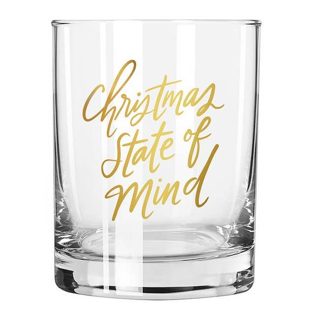 Glass State of Mind Holiday glass - Xmas State Of Mind