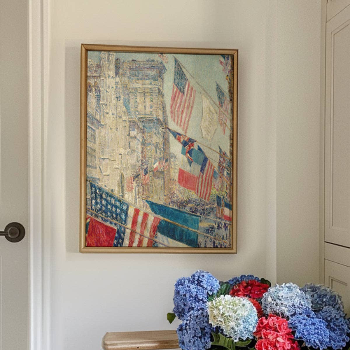 Ally Avenue Summer Art Print American Flag USA