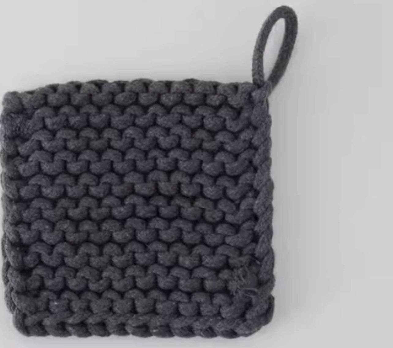 Cotton Crocheted Pot Holder
