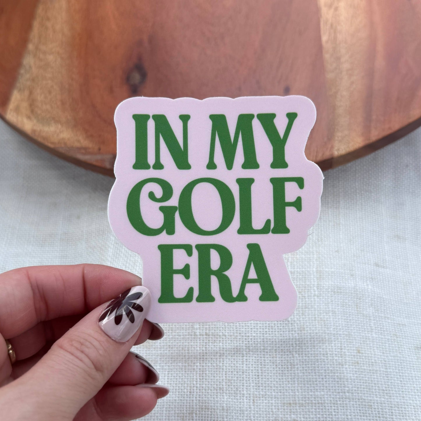 In My Golf Era Text Sticker