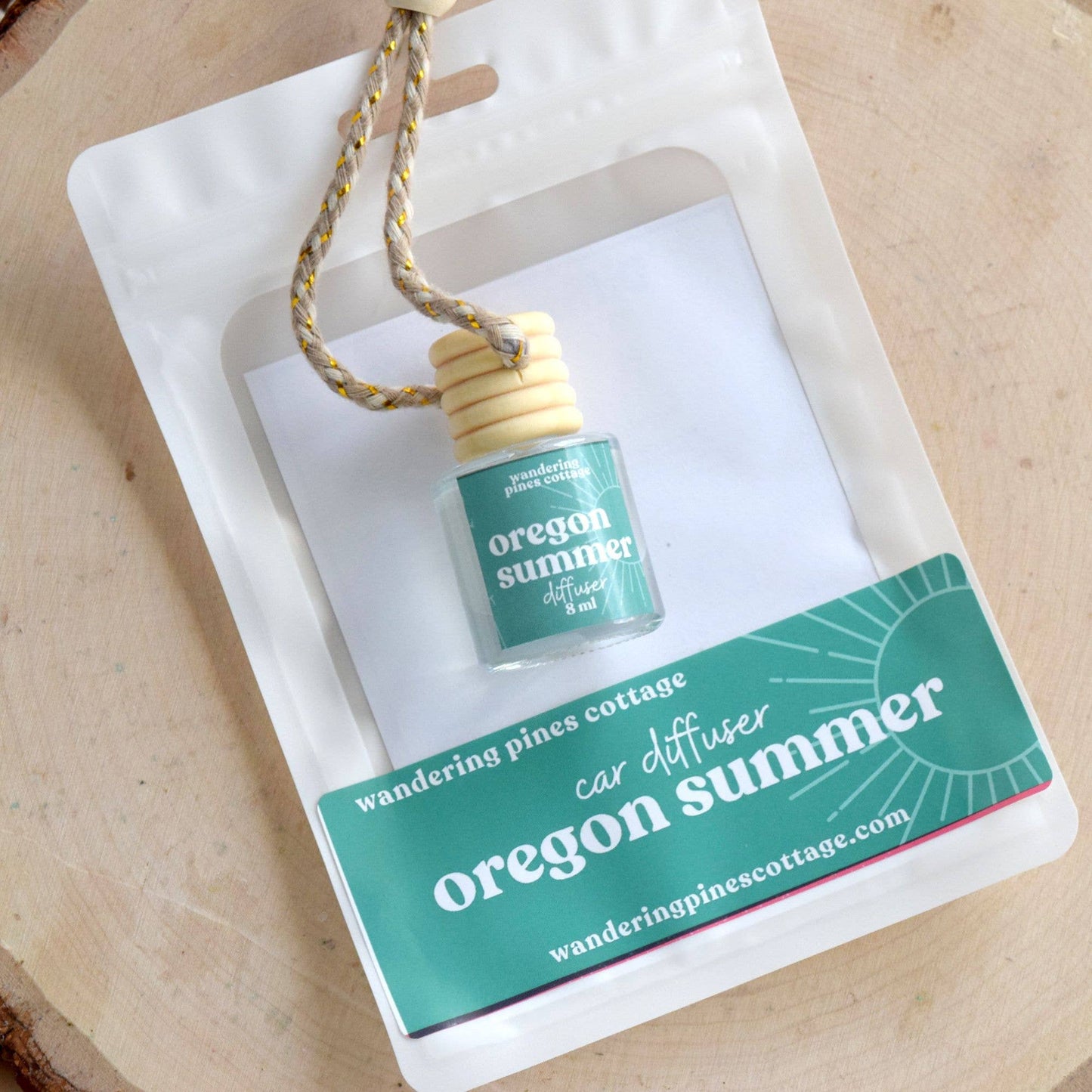 Hanging Car Diffuser 8 ml Oregon Summer