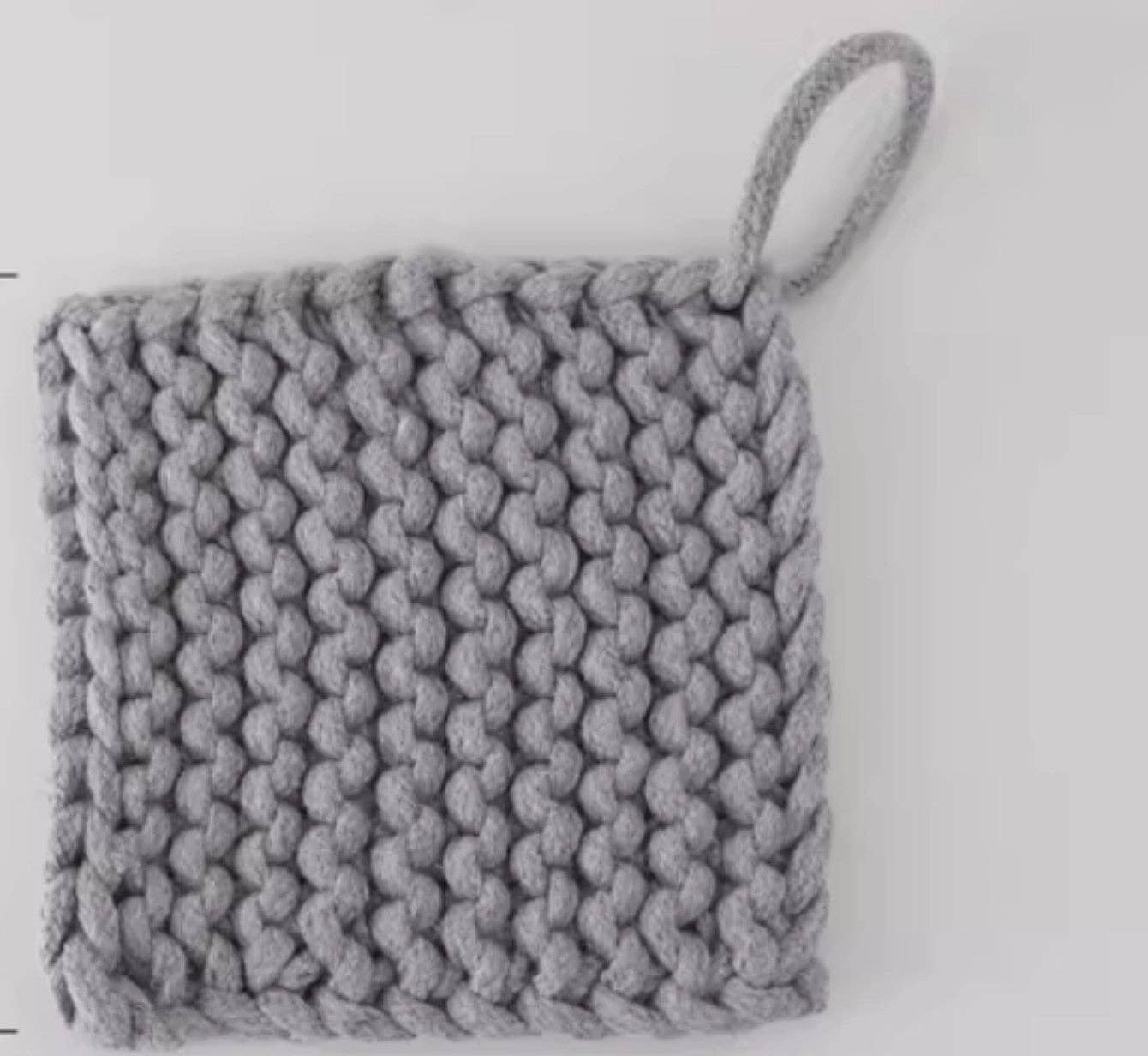Cotton Crocheted Pot Holder