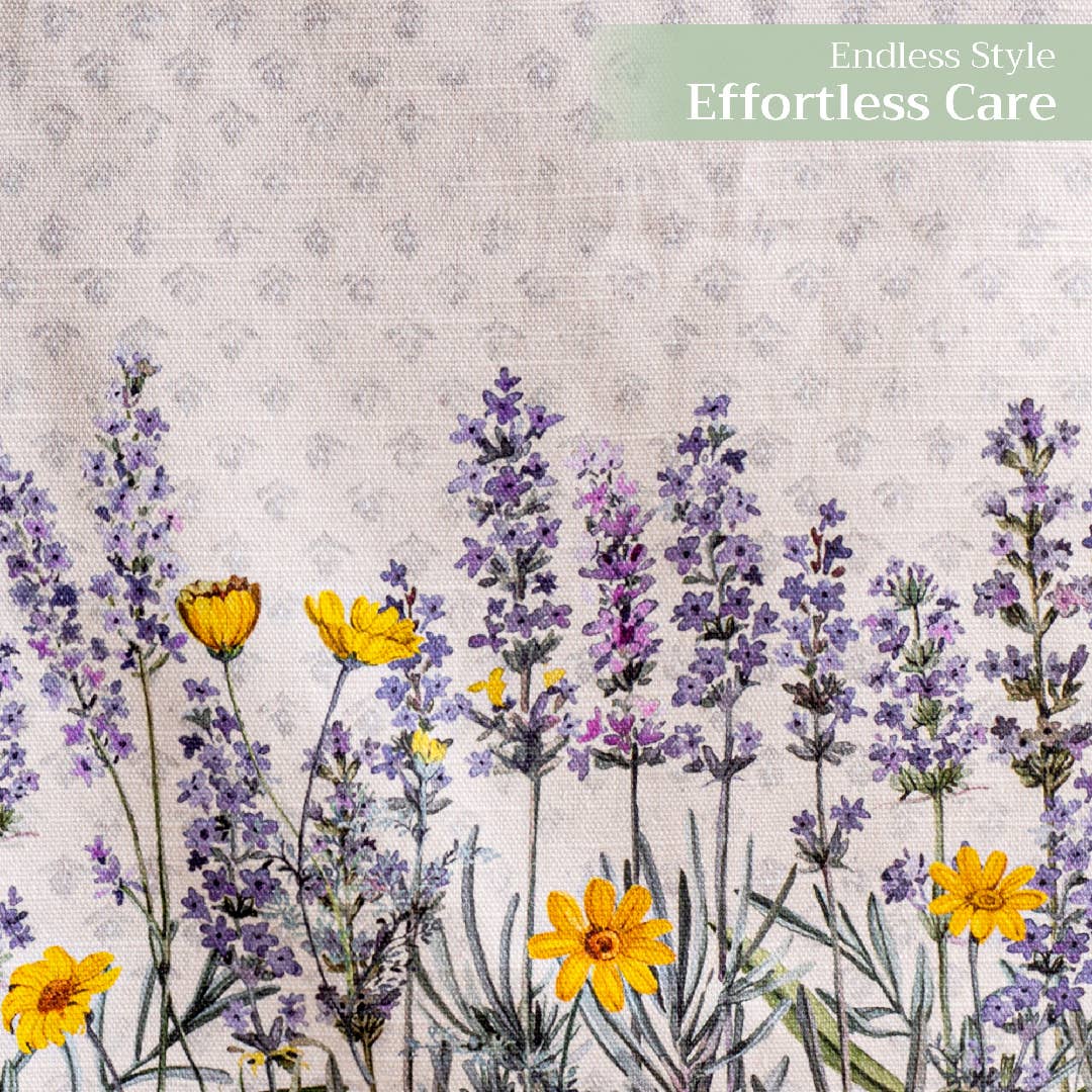Fanny Lavender 100% Cotton Table Runner