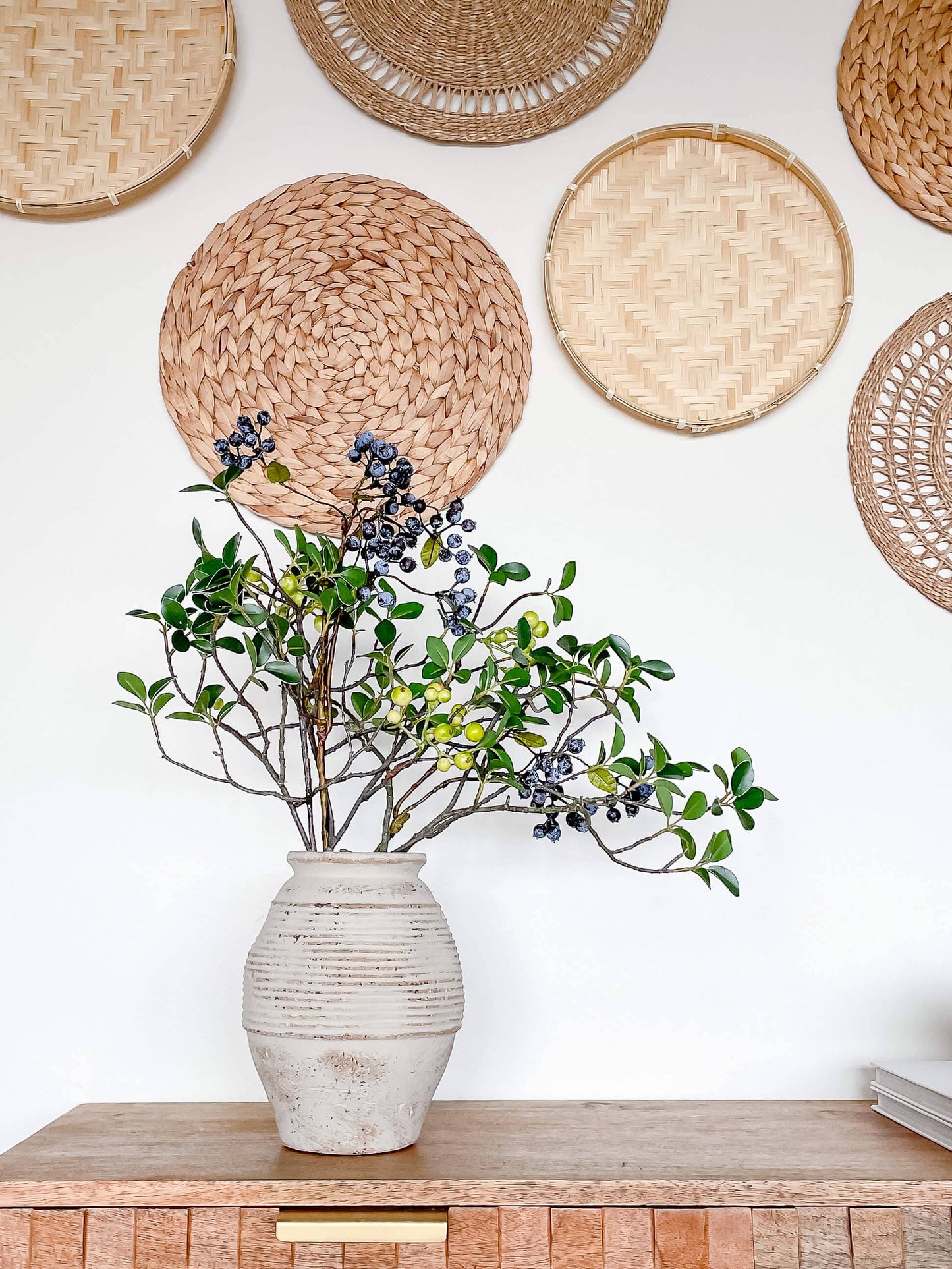 Toscana Rustic Vintage-Style Terracotta Vase with Aged Look