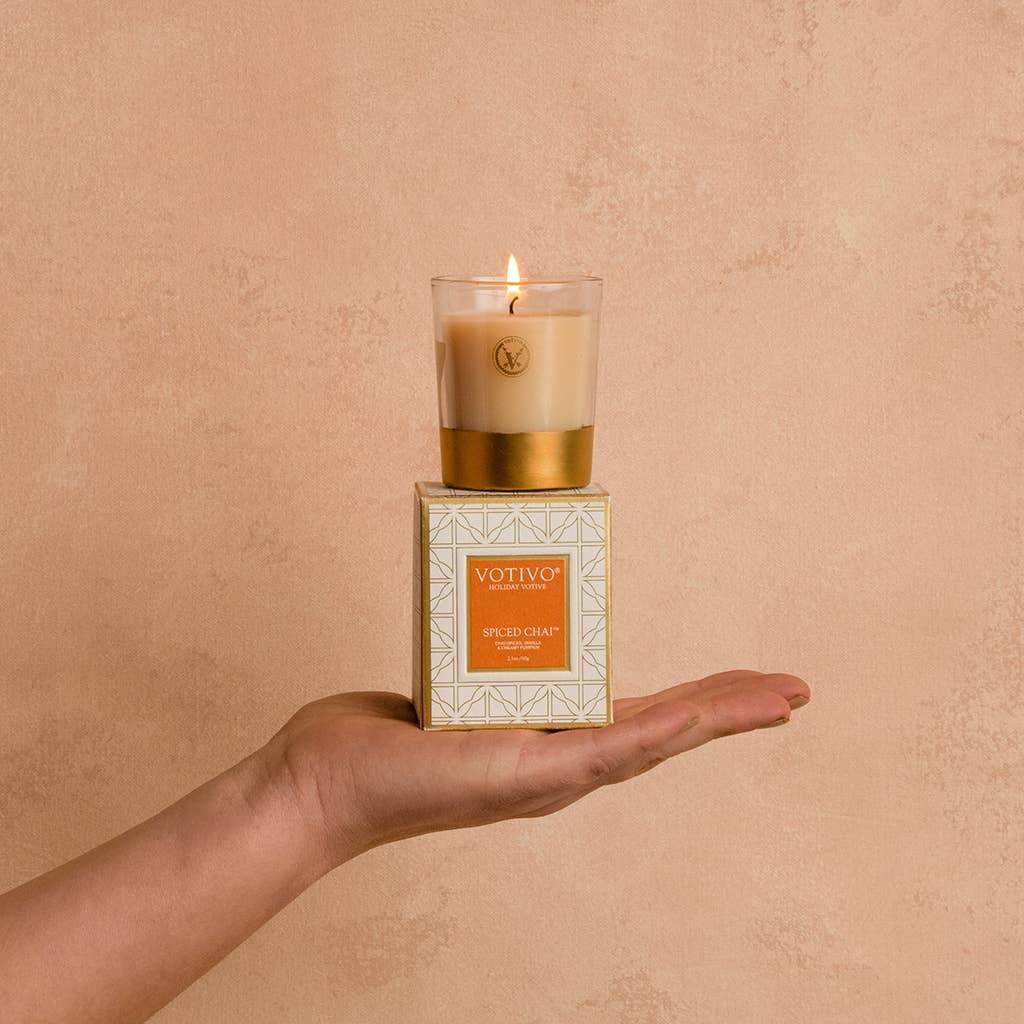 Votivo Holiday Collection Votive Candle - Spiced Chai