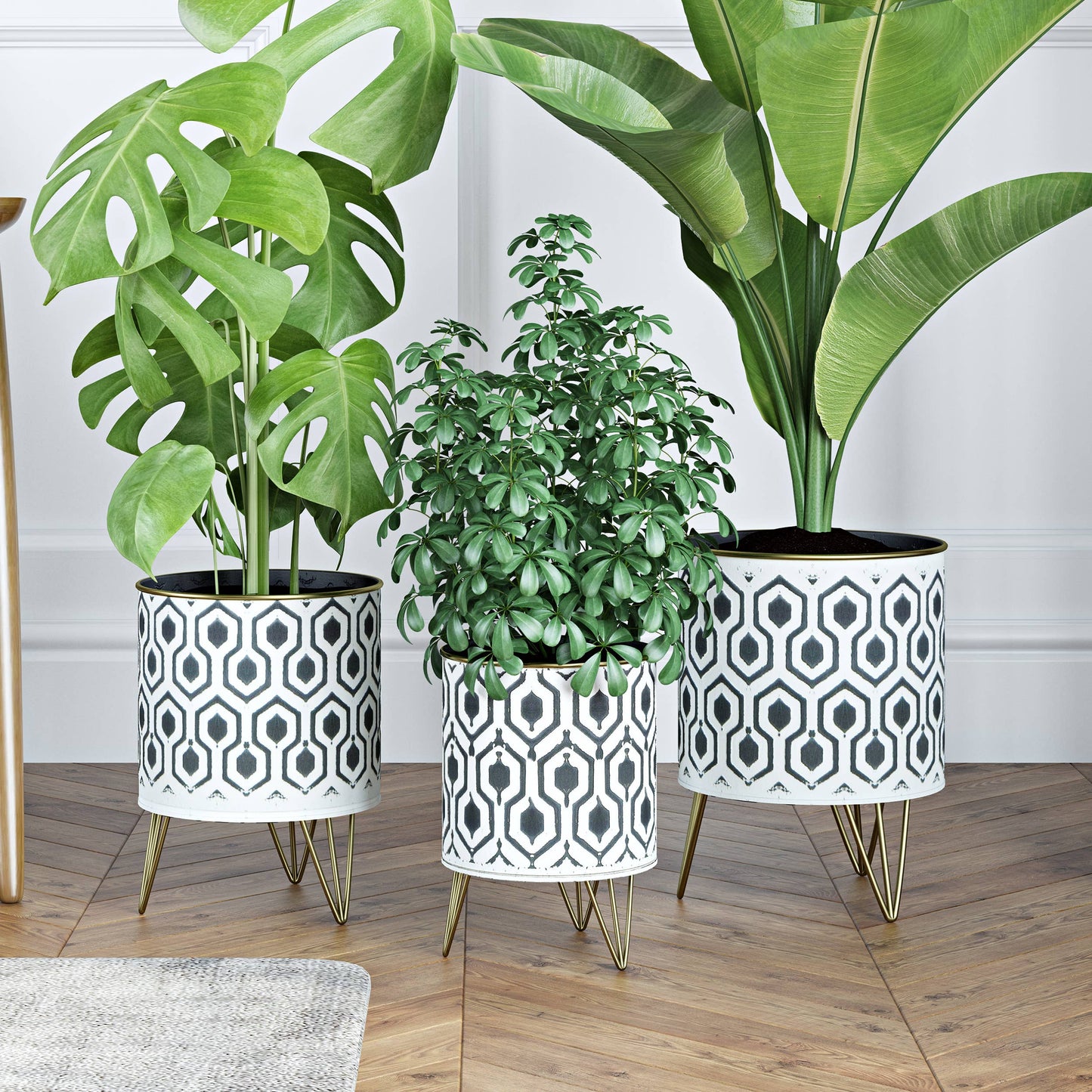 Andrey Modern Planters (Set of 3)