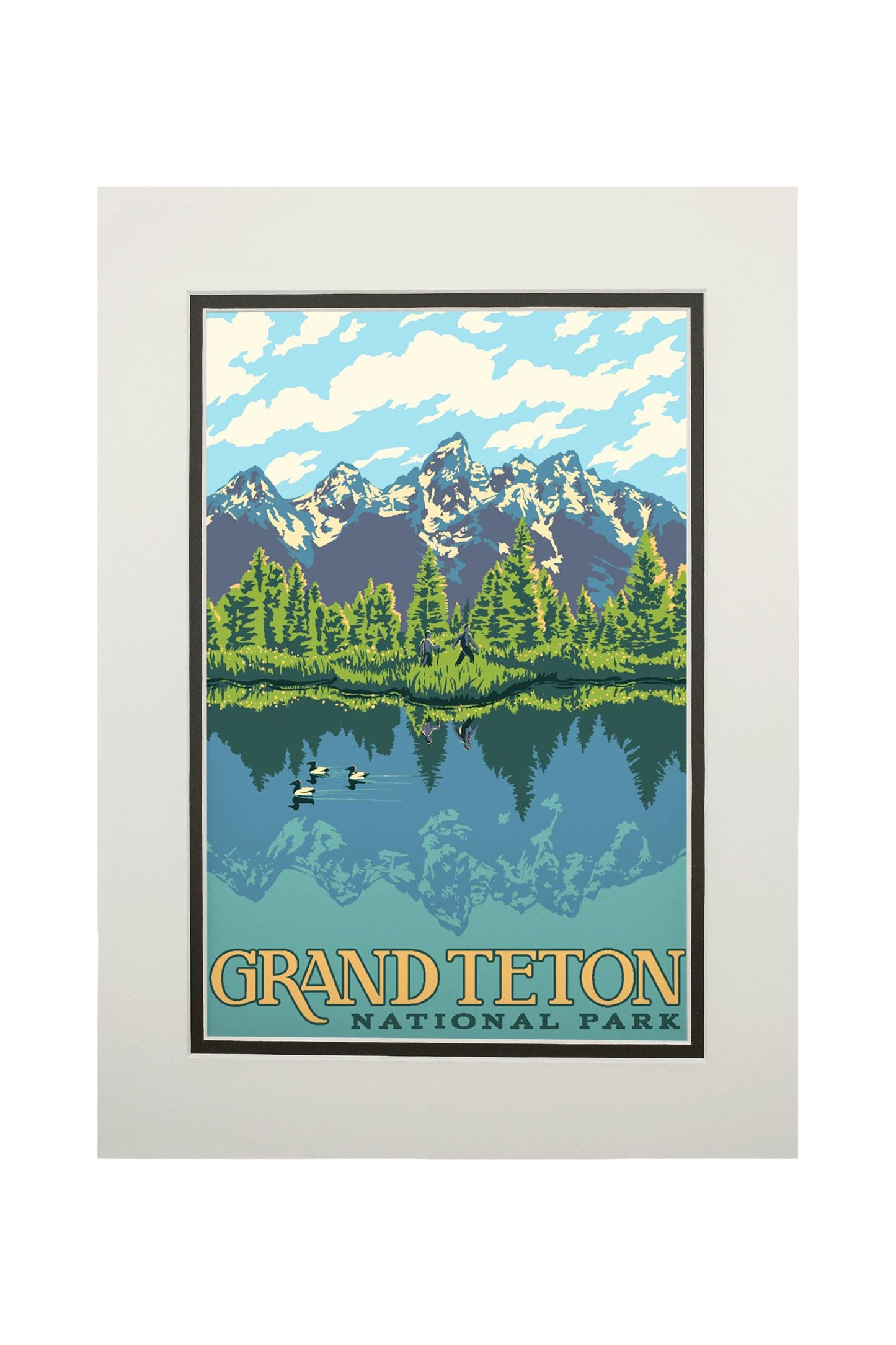 Grand Teton National Park Wyoming Art Wall Decor (9 Options)