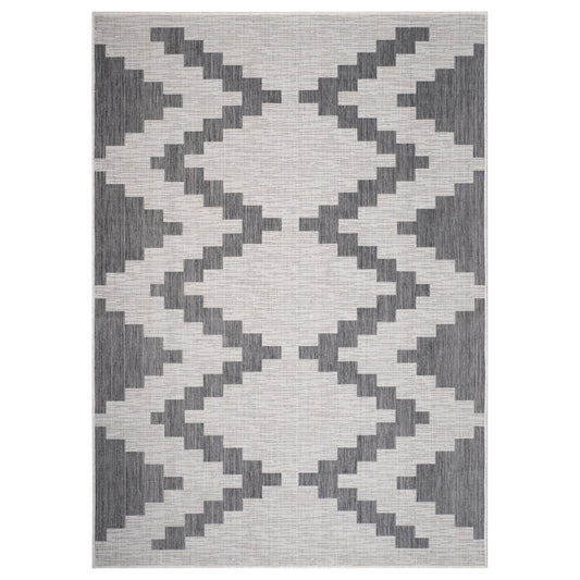 Muted Southwestern Geometric Indoor Outdoor Rug