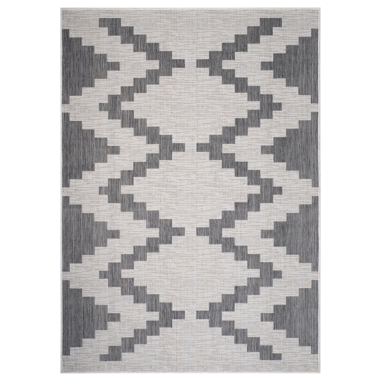 Muted Southwestern Geometric Indoor Outdoor Rug