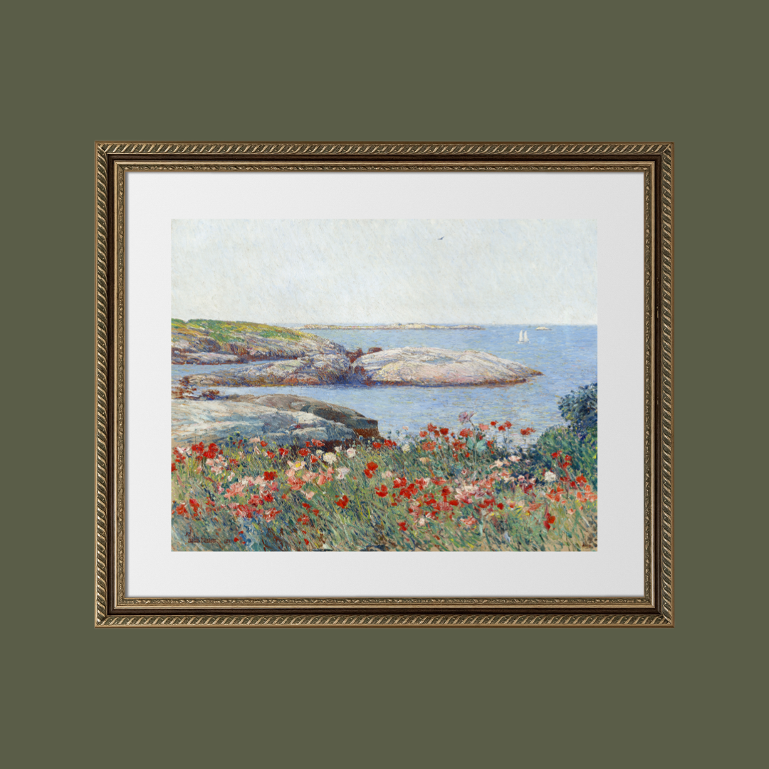 Poppies Antique Print