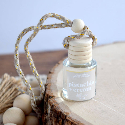 Hanging Car Diffuser 8 ml Pistachio and Cream