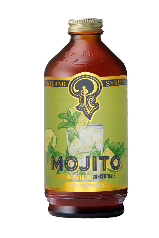 Mojito Syrup 12oz - cocktail / mocktail beverage mixer