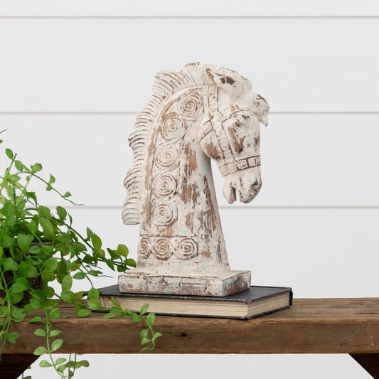 Distressed Horse Head Figure (PC)