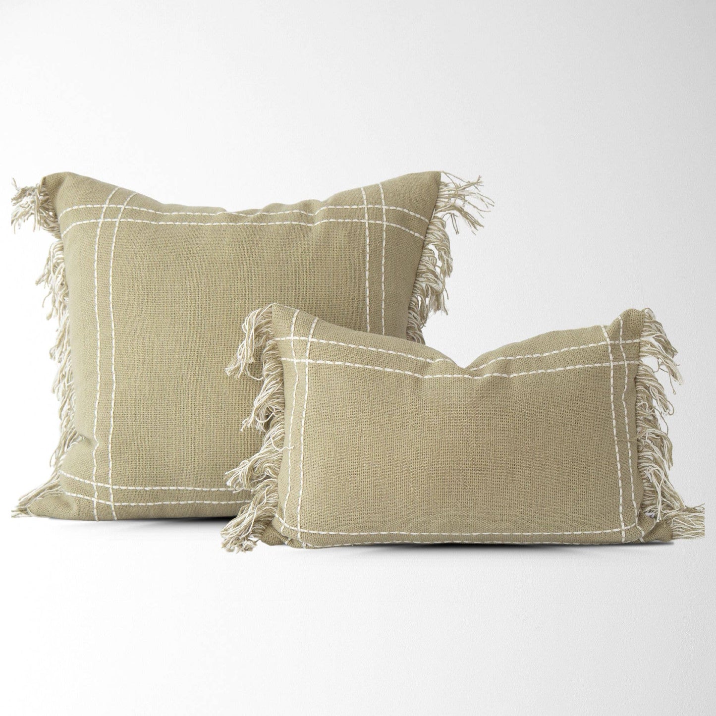 Saratoga Crosshatch Pillow Cover