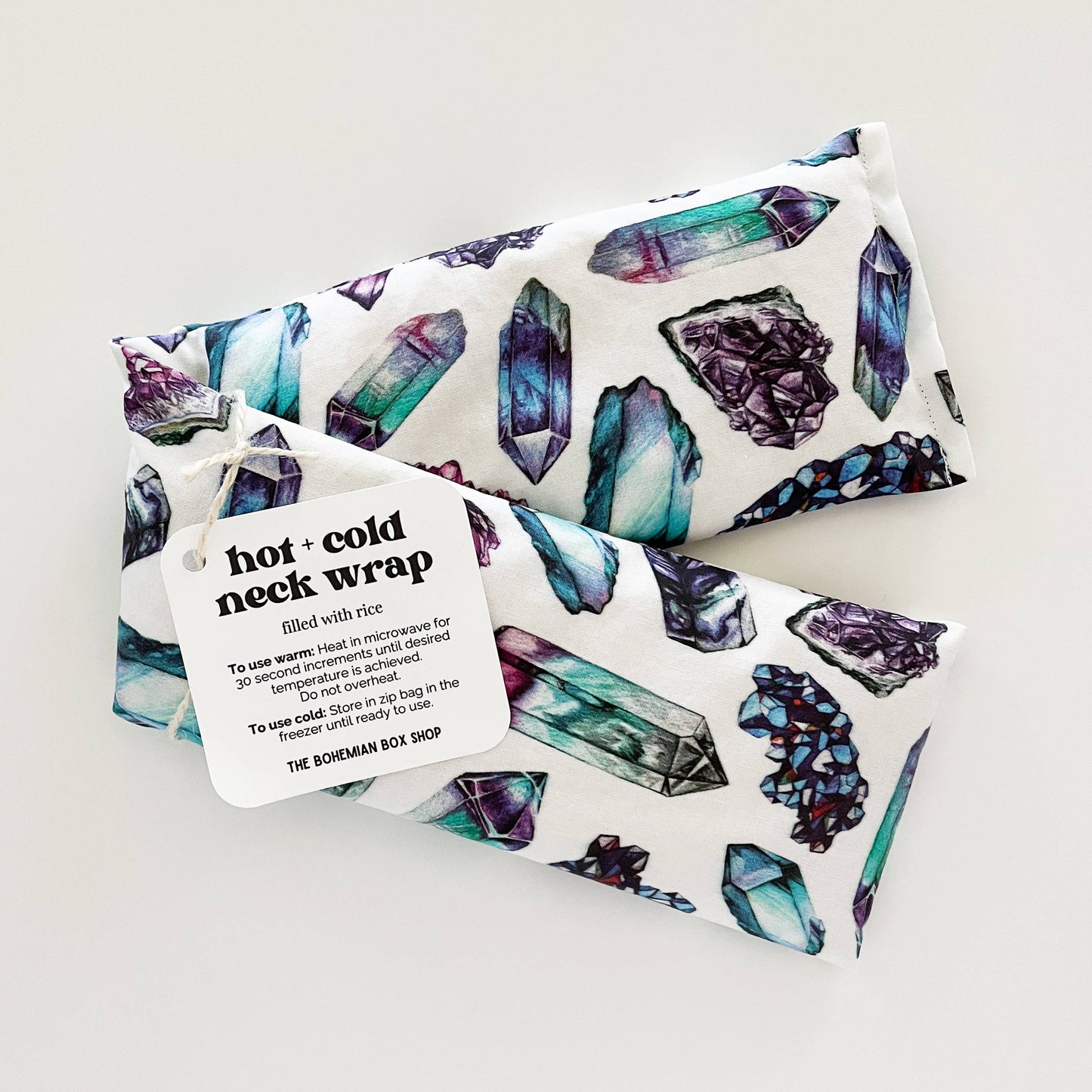 Hot & Cold Therapy Neck Wrap - Crystals