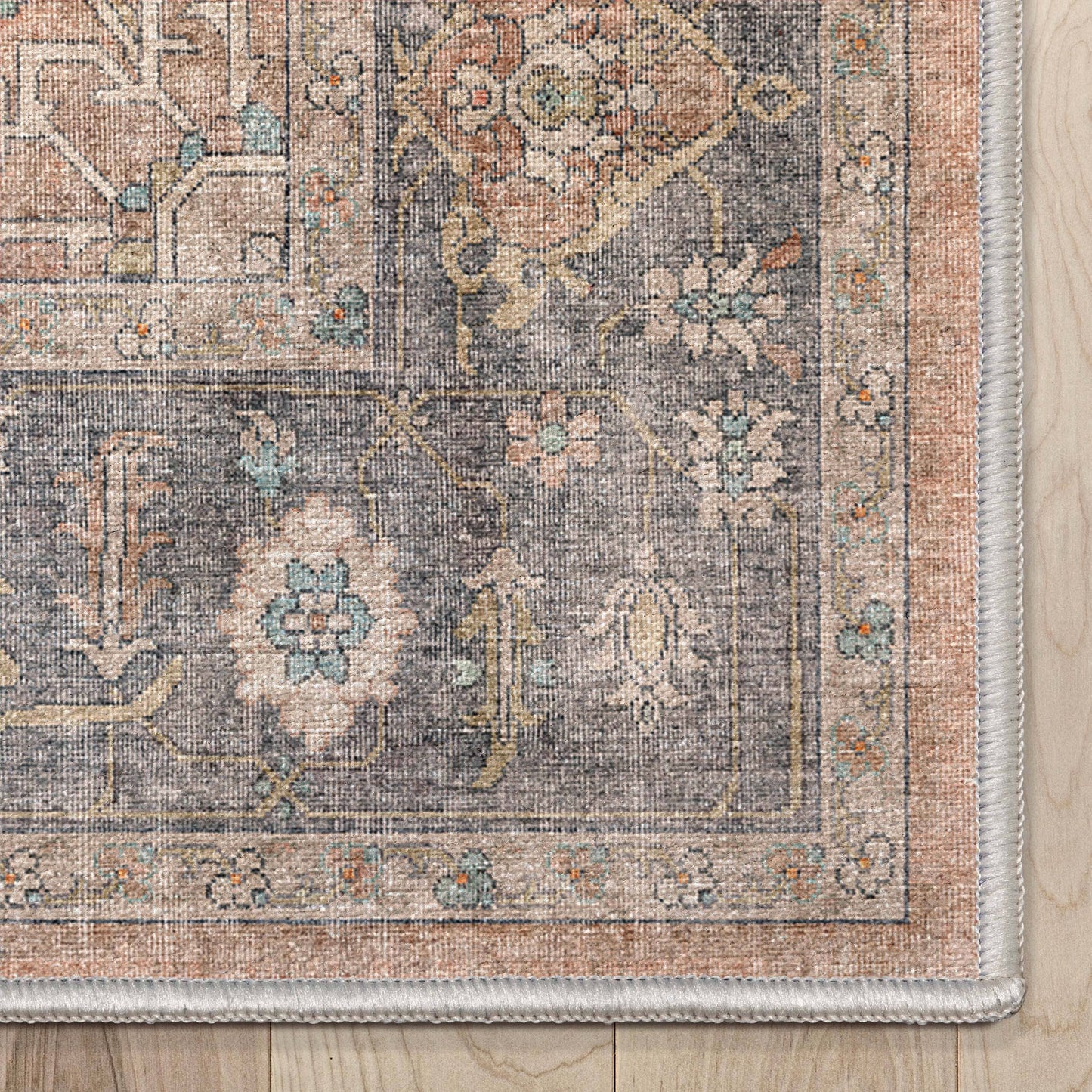 Antigua Vintage Persian Oriental Flat-Weave Rug