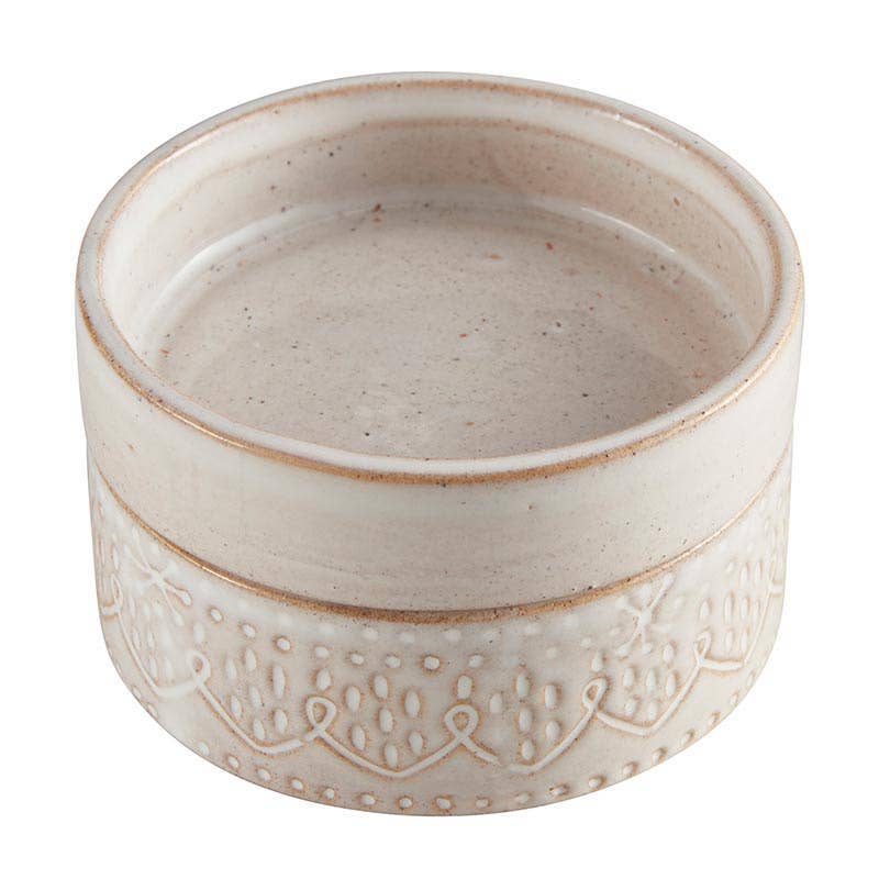 Stoneware Stackable Container