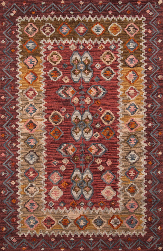 Momeni Tangier Red Oriental Area Rug