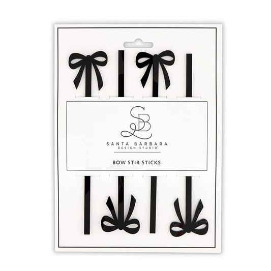 Bow Stir Sticks - Set of 4