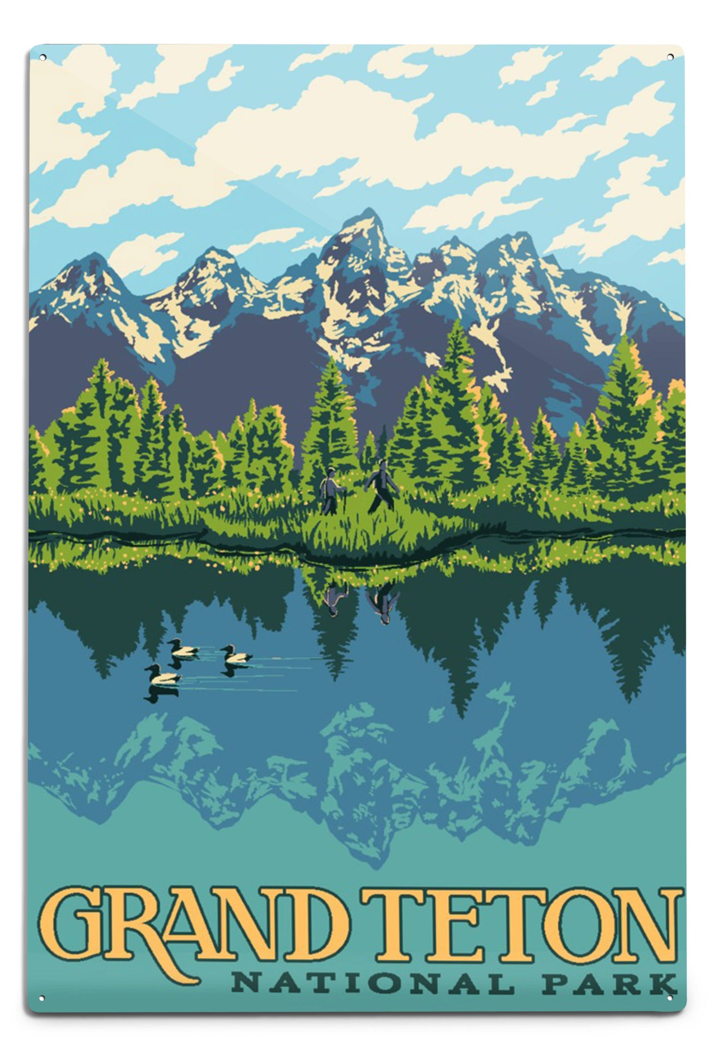 Grand Teton National Park Wyoming Art Wall Decor (9 Options)