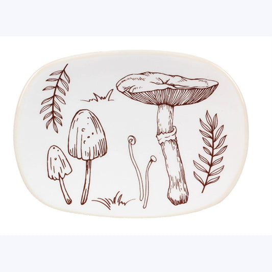 Ceramic Mushroom Trinket / Soap Dish