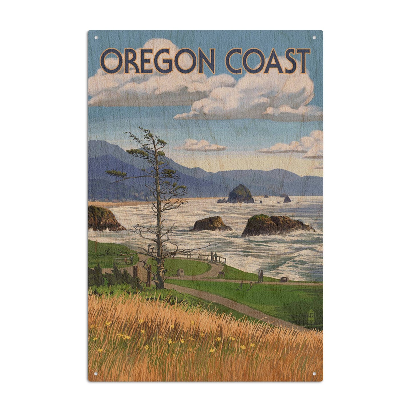 Oregon Coast, Haystack Rock Scene Wall Decor (9 Options)